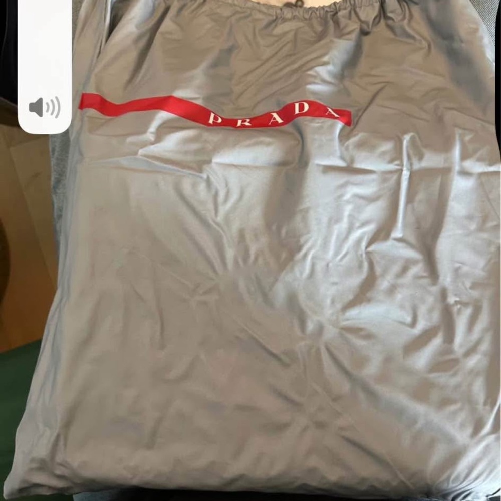Prada Gray Dust Bag